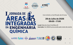 I Jornada de áreas integradas da Engenharia Química - página 1