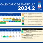 Matrículas no semestre Acadêmico de 2024.2 começaram na segunda-feira (06/01/25)